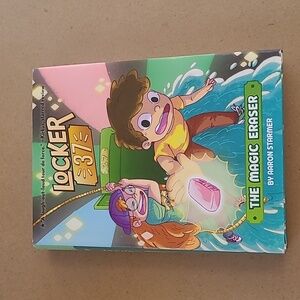 The Magic Eraser Locker 37 hardcover kids book